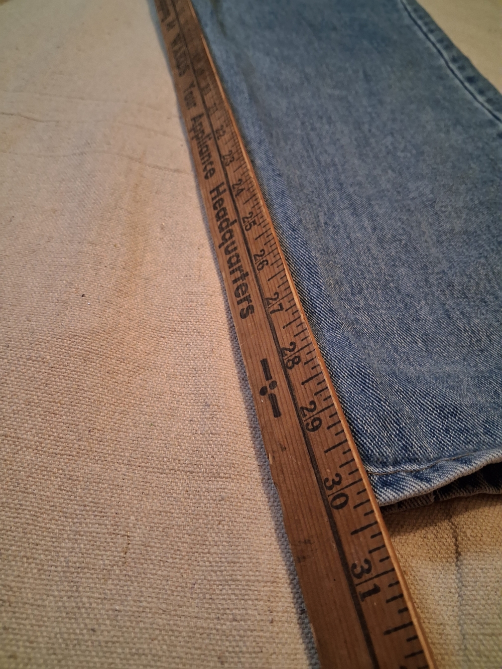 Ralph Lauren-Lauren Jeans Co Straight-Leg Denim Jeans Women's Size 14 - Picture 6 of 7